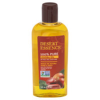 Desert Essence Jojoba Oil, 100% Pure - 4 Ounce 