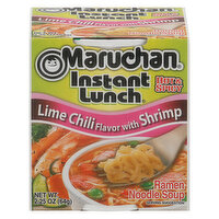 Maruchan Ramen Noodle Soup, Lime Chili Flavor with Shrimp, Hot & Spicy - 2.25 Ounce 