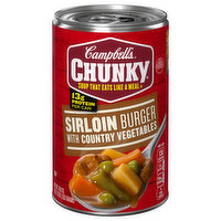 Campbell's Soup, Sirloin Burger with Country Vegetables - 18.8 Ounce 