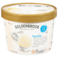 Goldenbrook Ice Cream, Vanilla, Premium