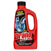 Drano Clog Remover, Max Gel, Pro Strength - 32 Fluid ounce