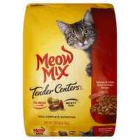 Meow Mix Cat Food, Salmon & White Meat Chicken Flavors - 13.5 Pound 