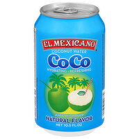 El Mexicano Coconut Water, Natural Flavor, Coco