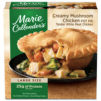 Marie Callender's Creamy Mushroom Chicken Pot Pie Frozen Meal - 15 Ounce 