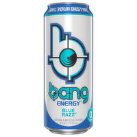 Bang Energy Drink, Blue Razz - 16 Fluid ounce 