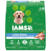 IAMS Dog Food, Chicken & Whole Grains Recipe, Large Breed, Adult