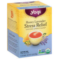 Yogi Tea, Honey Lavender, Stress Relief, Tea Bags - 16 Each 