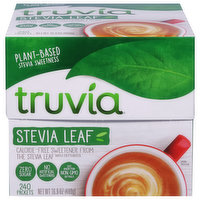 Truvia Sweetener, Calorie-Free, Stevia Leaf - 240 Each 