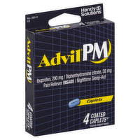 Handy Solutions AdvilPM, Caplets - 4 Each 