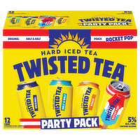 Twisted Tea Hard Iced Tea, Game Day Pack, Variety Pack