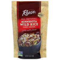 Reese Rice, Wild, Minnesota, Paddy Grown, Subtle Nutty Flavor - 4 Ounce 