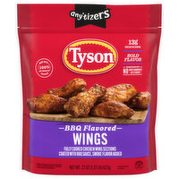 Tyson Tyson Any'tizers BBQ Bone-In Chicken Wings, 22 oz. (Frozen)