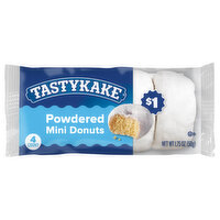 Tastykake Donuts, Powdered, Mini - 4 Each 