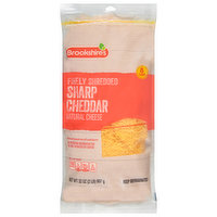 Brookshire's Finely Shredded Cheese, Sharp Cheddar - 32 Ounce 