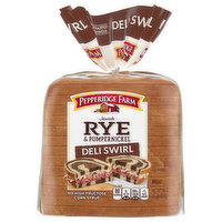 Pepperidge Farm Bread, Rye & Pumpernickel, Deli Swirl, Jewish