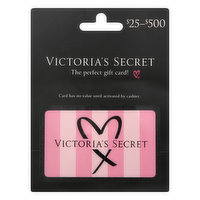 Victoria's Secret Gift Card, $25-$500 - 1 Each 