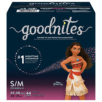 GoodNites Underwear, Nighttime, L (68-95 lbs), Girls - Super 1 Foods