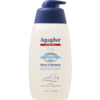 Aquaphor Wash & Shampoo, Chamomile, Baby, Cleansing - 16.9 Fluid ounce 