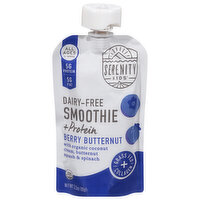 Serenity Kids Smoothie + Protein, Berry Butternut, 6+ Months, All Ages - 3.5 Ounce 