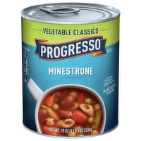 Progresso Soup, Minestrone, Vegetable Classics - 19 Ounce 