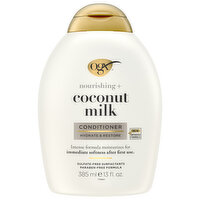 OGX Conditioner, Nourishing, Coconut Milk - 385 Millilitre 