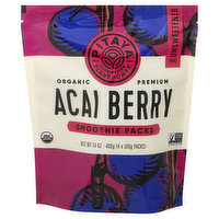 Pitaya Acai Berry, Organic, Unsweetened, Smoothie Packs - 4 Each