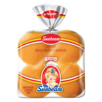 Sunbeam Buns, Jumbo, Enriched - 8 Each 