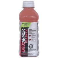 BodyArmor Electrolyte Beverage, Strawberry Kiwi - 20 Fluid ounce 