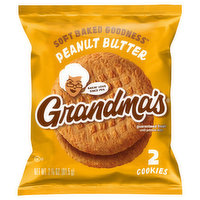 Grandma's Cookies, Peanut Butter - 2 Each 