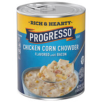 Progresso Soup, Chicken Corn Chowder, Rich & Hearty
