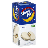 Moon Pie Marshmallow Sandwich, Vanilla, Minis - 12 Each 