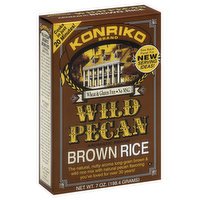 Konriko Brown Rice, Wild Pecan - 7 Ounce 