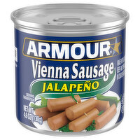 Armour Sausage, Vienna, Jalapeno