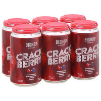 Bishop Cider Co Beer, Crack Berry - 6 Each 