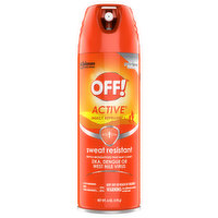 Off Insect Repellent, Sweat Resistant - 6 Ounce 