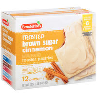Brookshire's Frosted Brown Sugar Cinnamon Toaster Pastries - 12 Each 