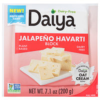 Daiya Cheese, Jalapeno Havarti, Block - 7.1 Ounce 