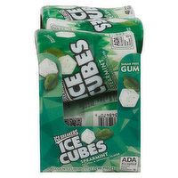 Ice Breakers Gum, Sugar Free, Spearmint, Ice Cubes - 6 Each 