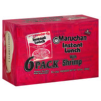 Maruchan Ramen Noodles, with Vegetables, with Shrimp - 6 Each 