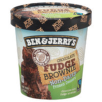 Ben & Jerry's Frozen Dessert, Non-Dairy, Chocolate Fudge Brownie