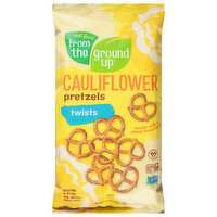 Real Food From the Ground Up Cauliflower Pretzels, Twists - 4.5 Ounce 