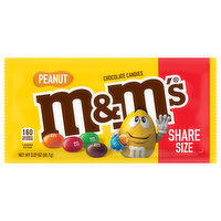 M&M's, Chocolate Candies, Peanut, 5.3 oz. Bag (1 Count)