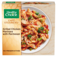 Healthy Choice Café Steamers Grilled Chicken Marinara With Parmesan, Frozen Meal - 9.5 Ounce 