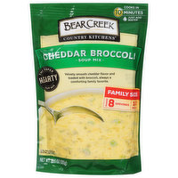 Bear Creek Country Kitchens Soup Mix, Cheddar Broccoli, Family Size - 10.6 Ounce 