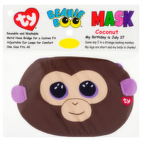 ty Beanie Boo Face Mask, Coconut - 1 Each