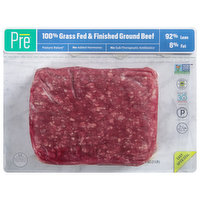Pre Ground Beef, 100% Grass Fed & Finished - 16 Ounce