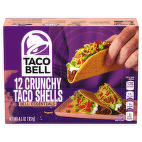 Taco Bell Taco Shells, Cunchy, Bell Essentials - 12 Each 