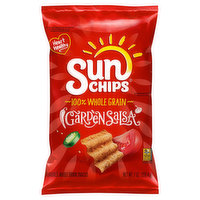 SunChips Whole Grain Snacks, Garden Salsa - 7 Ounce 