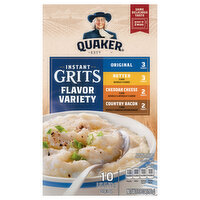 Quaker Instant Grits, Flavor Variety