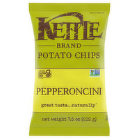 Kettle Potato Chips, Pepperoncinni - 7.5 Ounce 